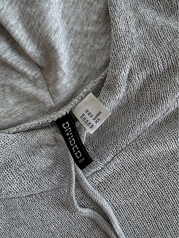 H&M Ince fileli sweatshirt
