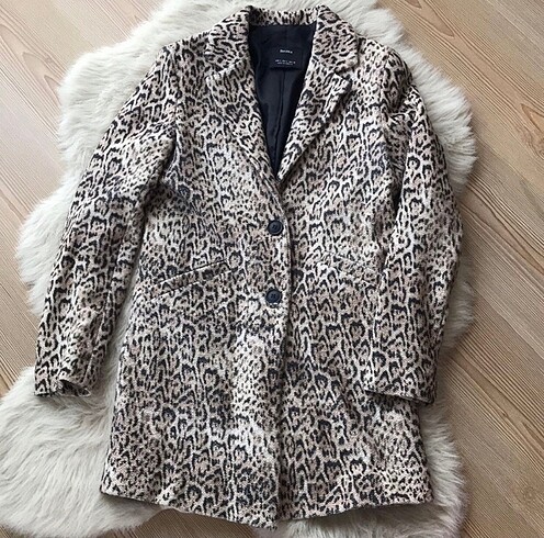 Bershka Bershka Leopar ceket kaban