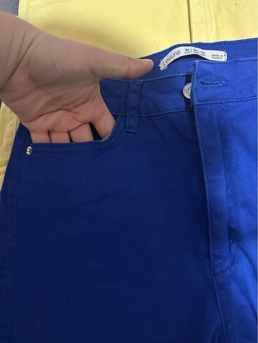 m Beden mavi Renk 2?li Short