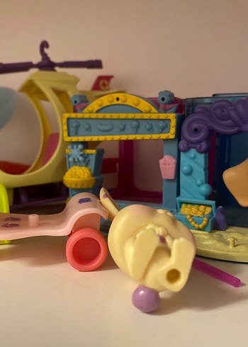 Beden Renk Pastel Pembe Tavşan Figürlü Oyuncak Scooter