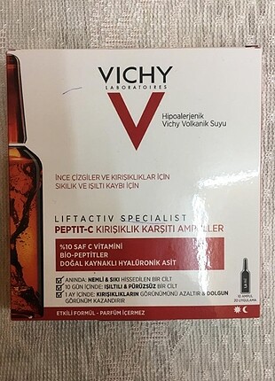 Vichy Liftactiv Peptit-C Kırışıklık Karşıtı Ampul 10 x 1.8 ml