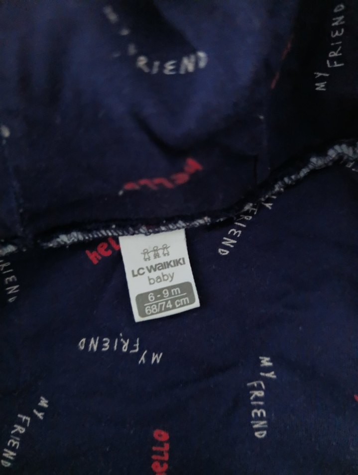 Gri Kapüşonlu çıtlı Erkek Çocuk Mont - Görsel 3