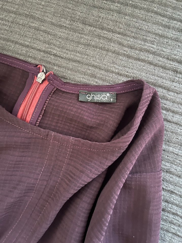 Ghisa mürdüm tunik - Görsel 3