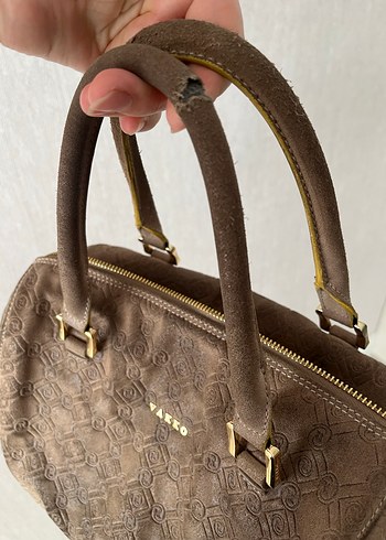 Vakko nubuk çanta - Görsel 3