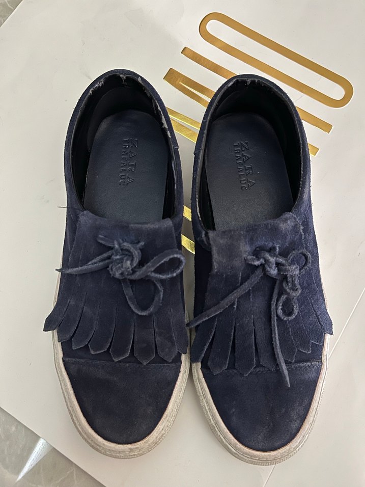 Kadın Sneakers Püsküllü - Görsel 3