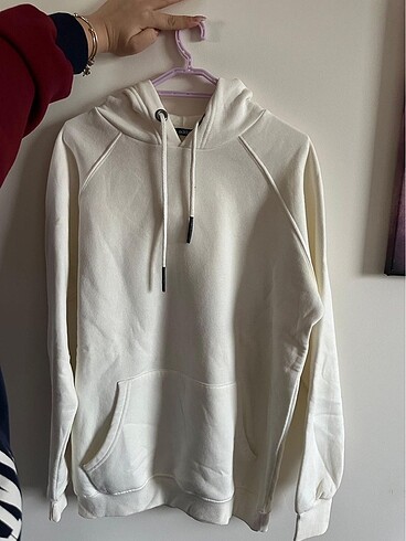 Addax beyaz sweatshirt