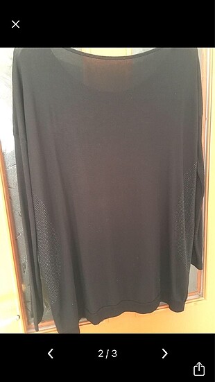 Zara Deri detaylı bluz