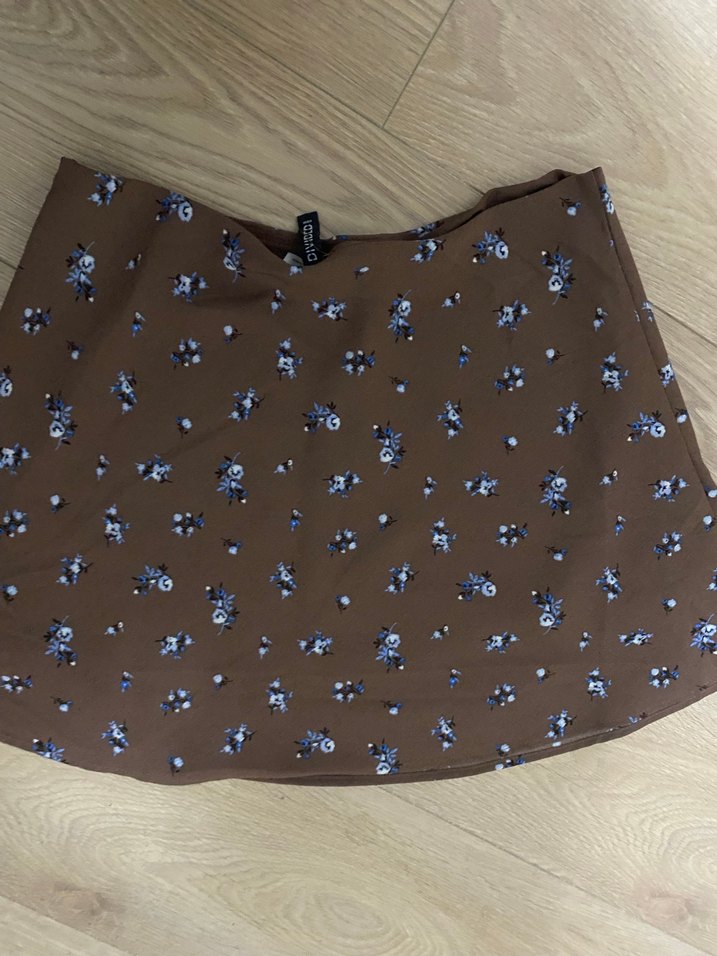 H&M çan etek mini - Görsel 3