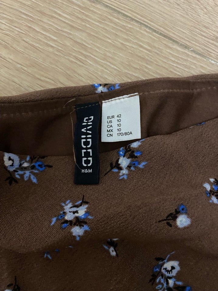 H&M çan etek mini - Görsel 2