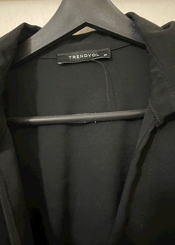 Kruvaze Yaka gömlek elbise - Görsel 3