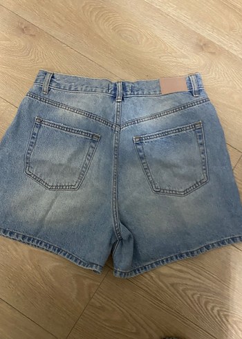 Pull and Bear mom Jean Şort - Görsel 4