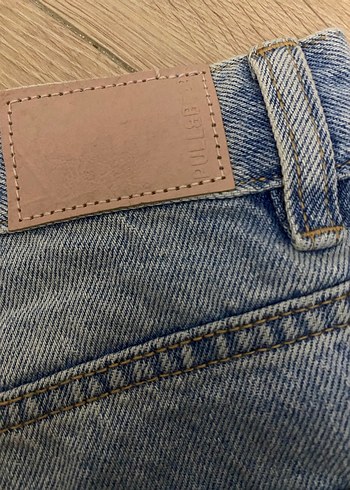 Pull and Bear mom Jean Şort - Görsel 3