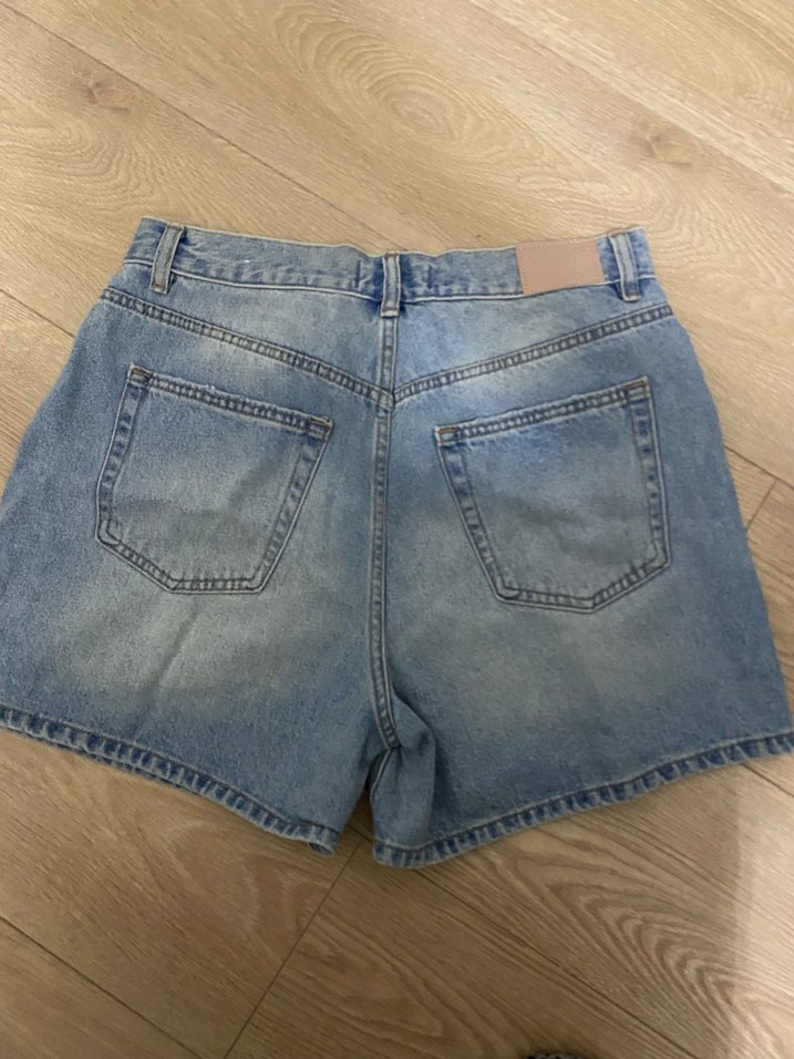 Pull and Bear mom Jean Şort - Görsel 4