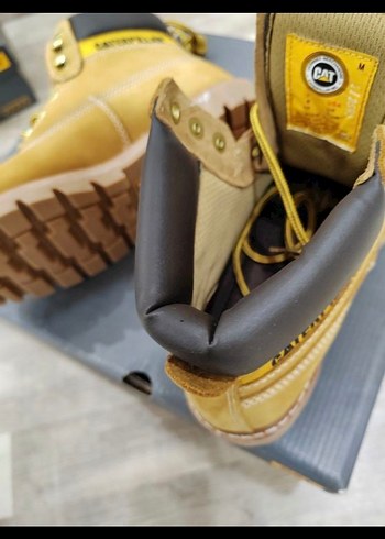 Sarı CAT Erkek Deri Bot - Görsel 3