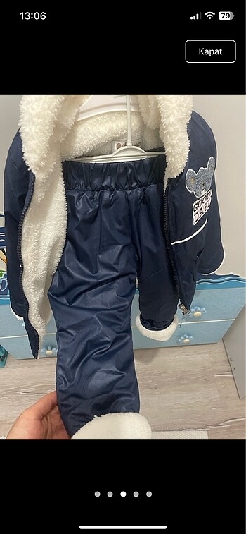HelloBaby Alt üst takım mont pantolon