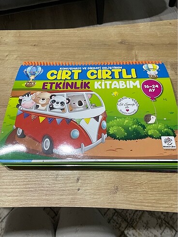 Cırt cırtlı etkinlik kitabı