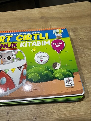 Fisher Price Cırt cırtlı etkinlik kitabı