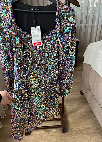 38 Beden Orinal Zara pullu elbise