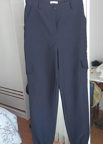siyah kargo pantolon
