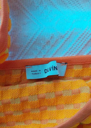 Dilvin turuncu dilvin örgü Crop