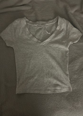 Gri V Yakalı pull&bear