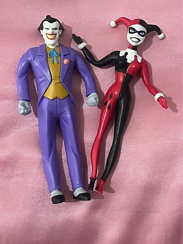 Harley quinn ve joker eklemli figür