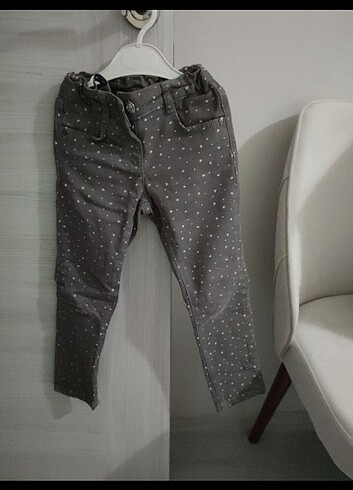 Kalp desenli pantalon 