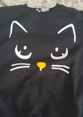 Diğer Kedili sweatshirt