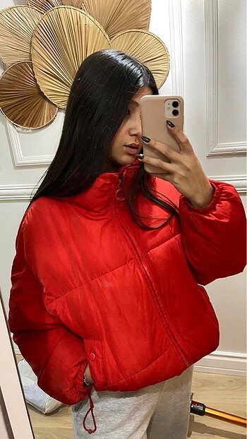 şişme mont pull and bear