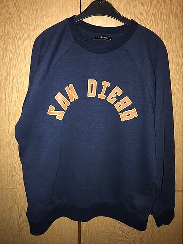 Lacivert unisex sweatshirt