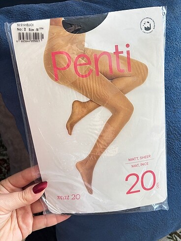 Penti külotlu çorap siyah