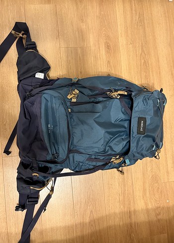 Beden Forclaz MT500 Air 50+10L Lacivert Kamp Sırt Çantası