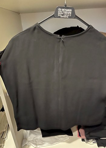 Zara siyah bluz - Görsel 3