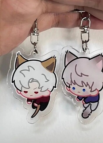 Love and Deepspace kedi anahtarlık - Görsel 3