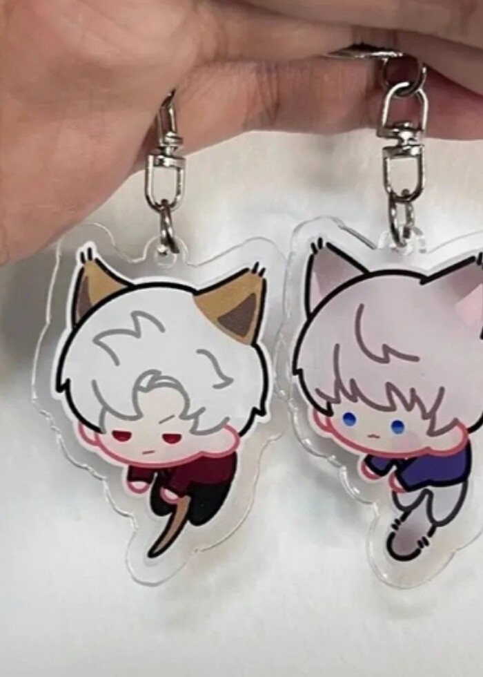 Love and Deepspace kedi anahtarlık - Görsel 3