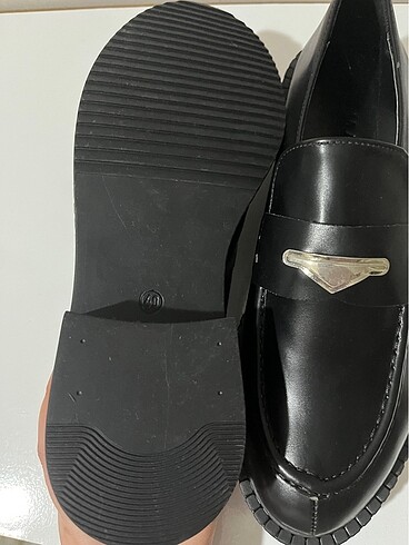 40 Beden siyah Renk Marjin loafer