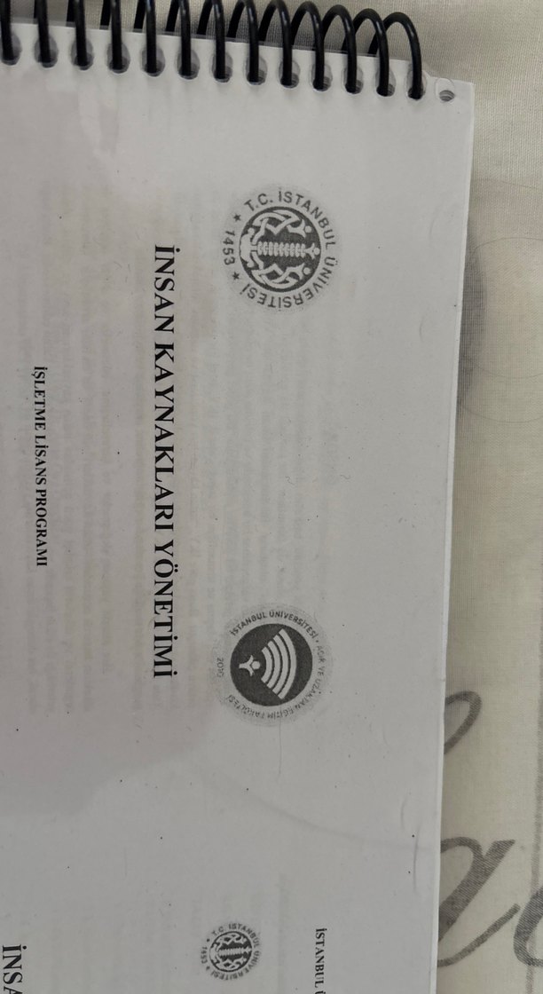 İnsan Kaynakları Yönetimi Ders Notları - Görsel 2