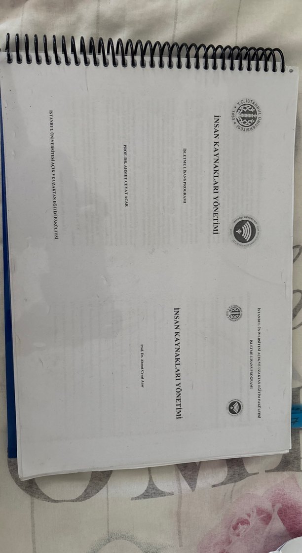 İnsan Kaynakları Yönetimi Ders Notları - Görsel 3