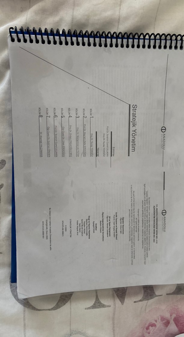 Stratejik Yönetim - Görsel 2