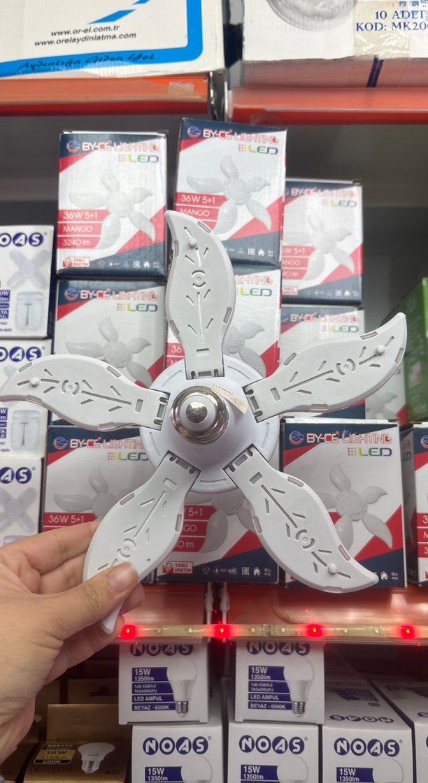 Beyaz 36W 5+1 LED Tavan Lambası - Görsel 2