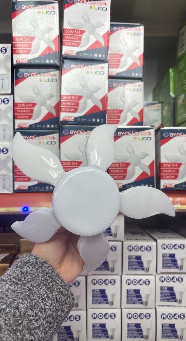 Beyaz 36W 5+1 LED Tavan Lambası - Görsel 4