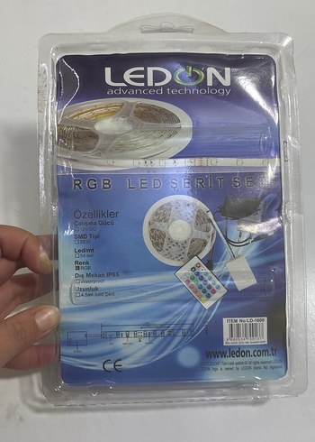 LD-1600 Çok Renkli LED Şerit Işık Seti - Görsel 2