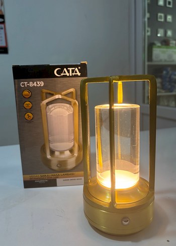 CATA CT-8439 Altın Renkli Masa Lambası - Görsel 4