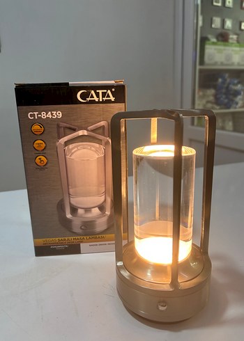 Gri Metal Masa Lambası CT-8439 - Görsel 4