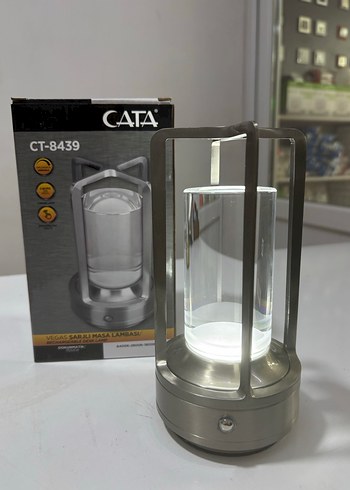 Gri Metal Masa Lambası CT-8439 - Görsel 3