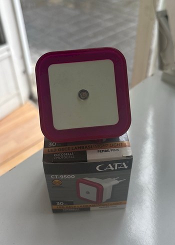 CATA CT-9500 Kırmızı LED Gece Lambası - Görsel 2