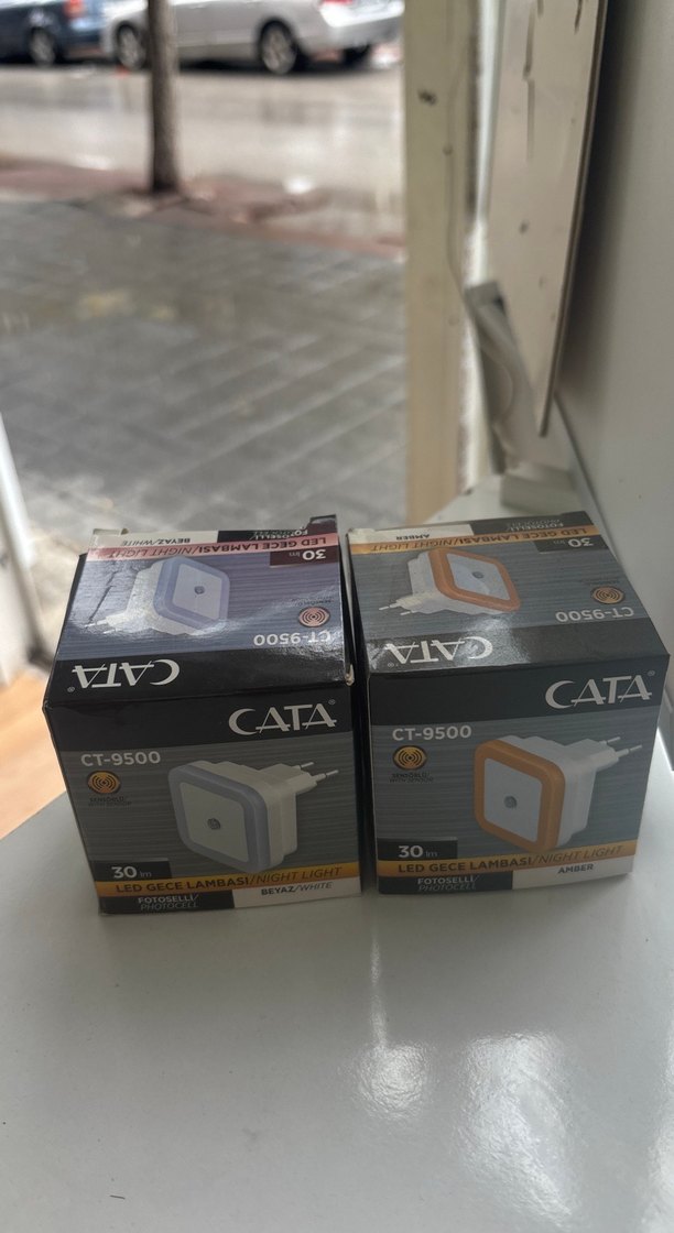 CATA CT-9500 Kırmızı LED Gece Lambası - Görsel 3