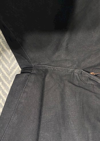 Siyah Regular Fit Midi Kadın Denim Pantolon tootpick - Görsel 3