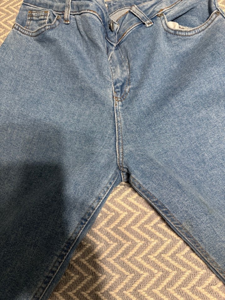 Kadın Mavi Denim Midi Boy Jean - Görsel 2