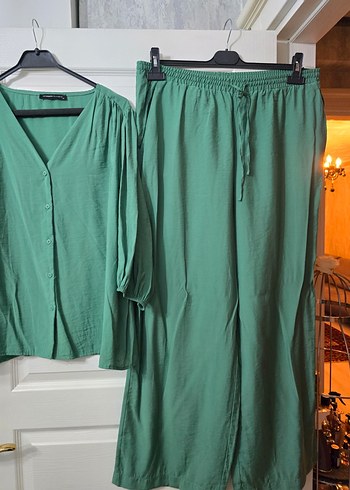 Kadın Yeşil ikili takım - Görsel 4